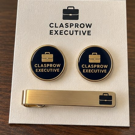 Custom Cufflink and Tie Bar Sets